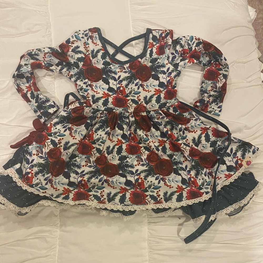 Cheeky Plum 3T winter dress